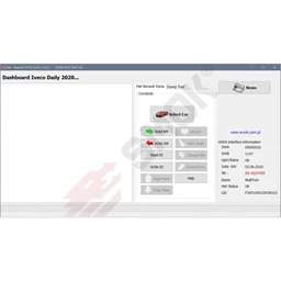 عرض تفاصيل حزمة ترخيص FT0022 Dashboard Iveco Dailly 2020 by Dash Connector
 صورة حزمة ترخيص FT0022 Dashboard Iveco Dailly 2020 by Dash Connector