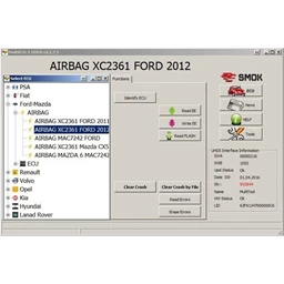 عرض تفاصيل ماسح الكراش فورد EU0012 Ford AirBag XC23... Crash Erase
 صورة ماسح الكراش فورد EU0012 Ford AirBag XC23... Crash Erase