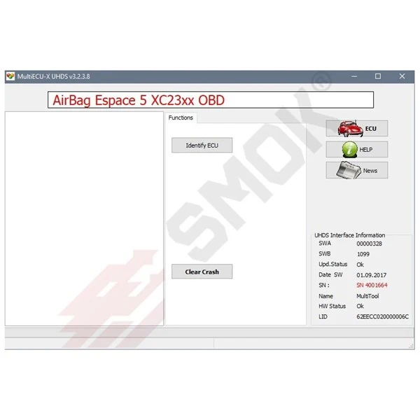 Show details for EU0026 AirBag Renault XC23xx OBD Picture of EU0026 AirBag Renault XC23xx OBD