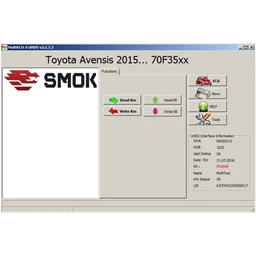 عرض تفاصيل حزمة ترخيص TY0002 Toyota Auris/Avensis/Corolla 2015 70F35xx OBD
 صورة حزمة ترخيص TY0002 Toyota Auris/Avensis/Corolla 2015 70F35xx OBD