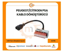 Peugeot/Citroen Psa 30 Pin Kablo Dönüştürücü için detaylı bilgi göster Peugeot/Citroen Psa 30 Pin Kablo Dönüştürücü resmi