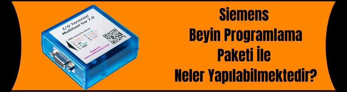 Siemens Beyin Programlama Paketi İle Neler Yapabilirsiniz?