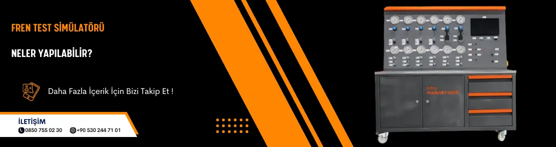 Fren Test Simülatörü İle Neler Yapılabilir?