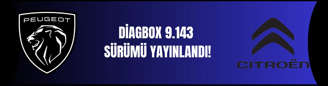 Diagbox 9.143 sürümü Yayınlandı!