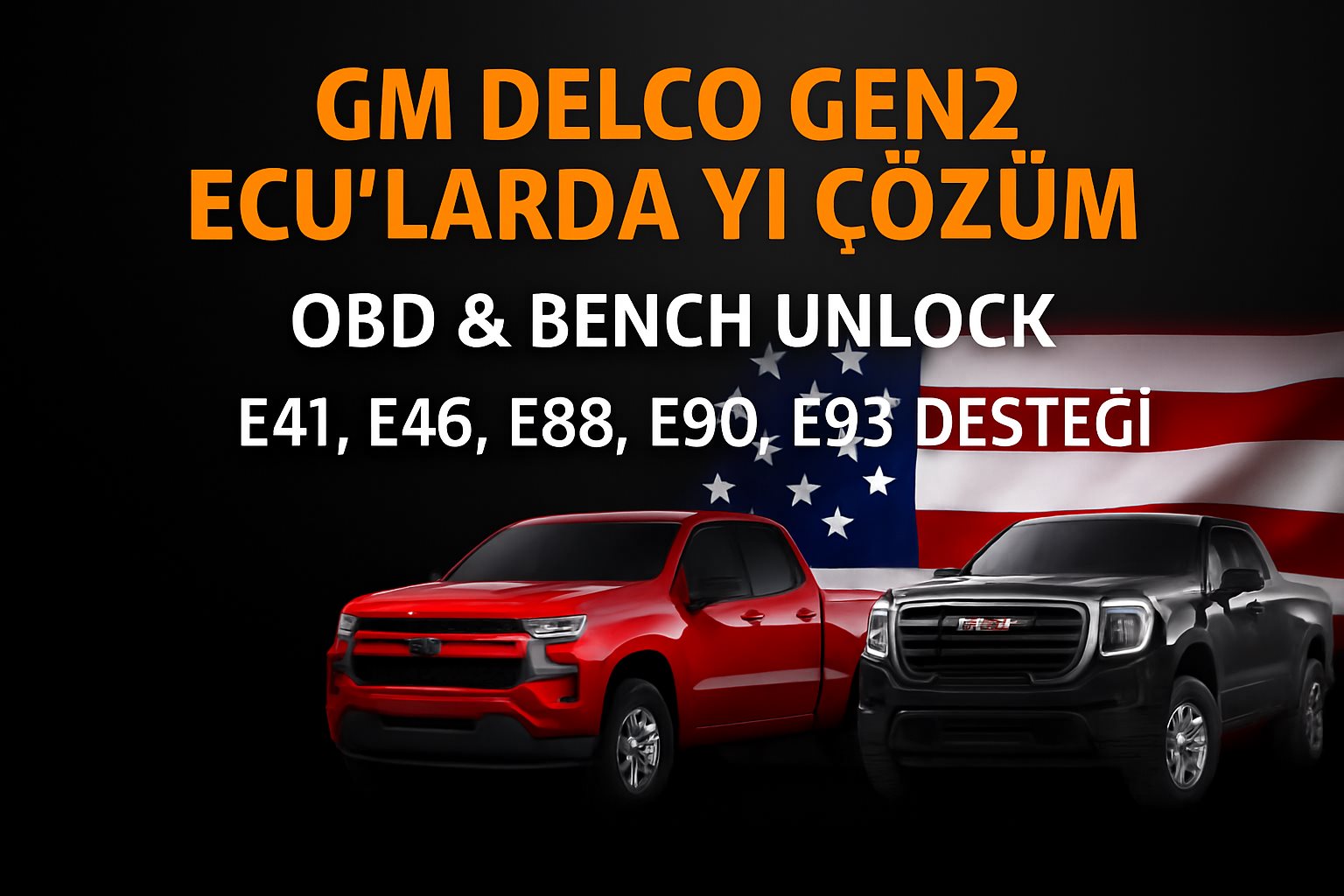 GM Gen2 Delco ECU'larda Çığır Açan Çözüm: Flex ile Artık Daha Hızlı ve Güvenli Programlama!