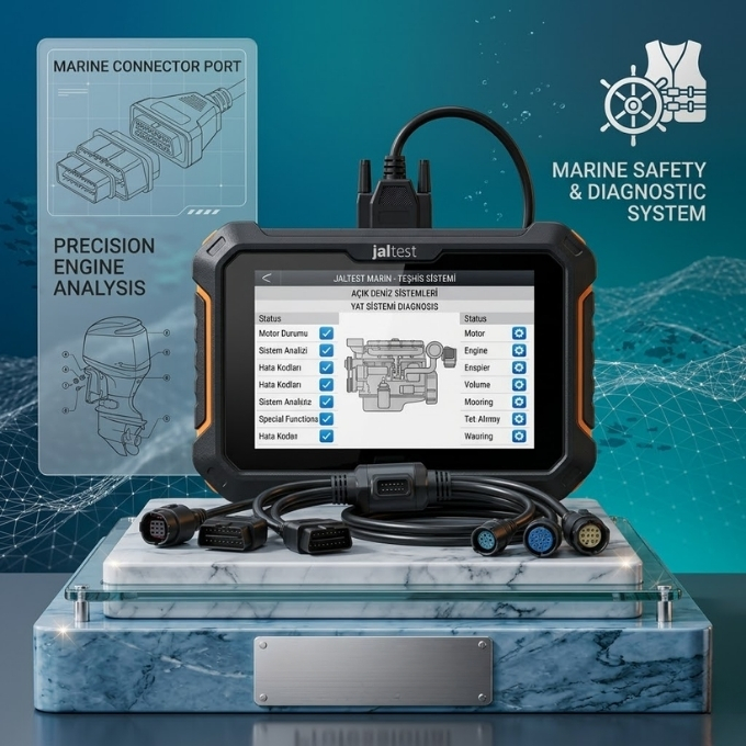 Deniz Araçları Arıza Tespit Cihazı