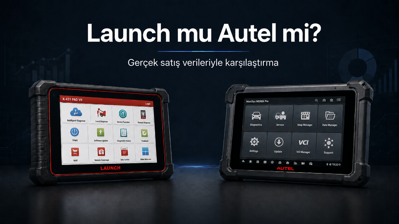 Launch mu Autel mi? 10 Yıllık Tecrübemiz ve Gerçek Satış Verimizle Karşılaştırma