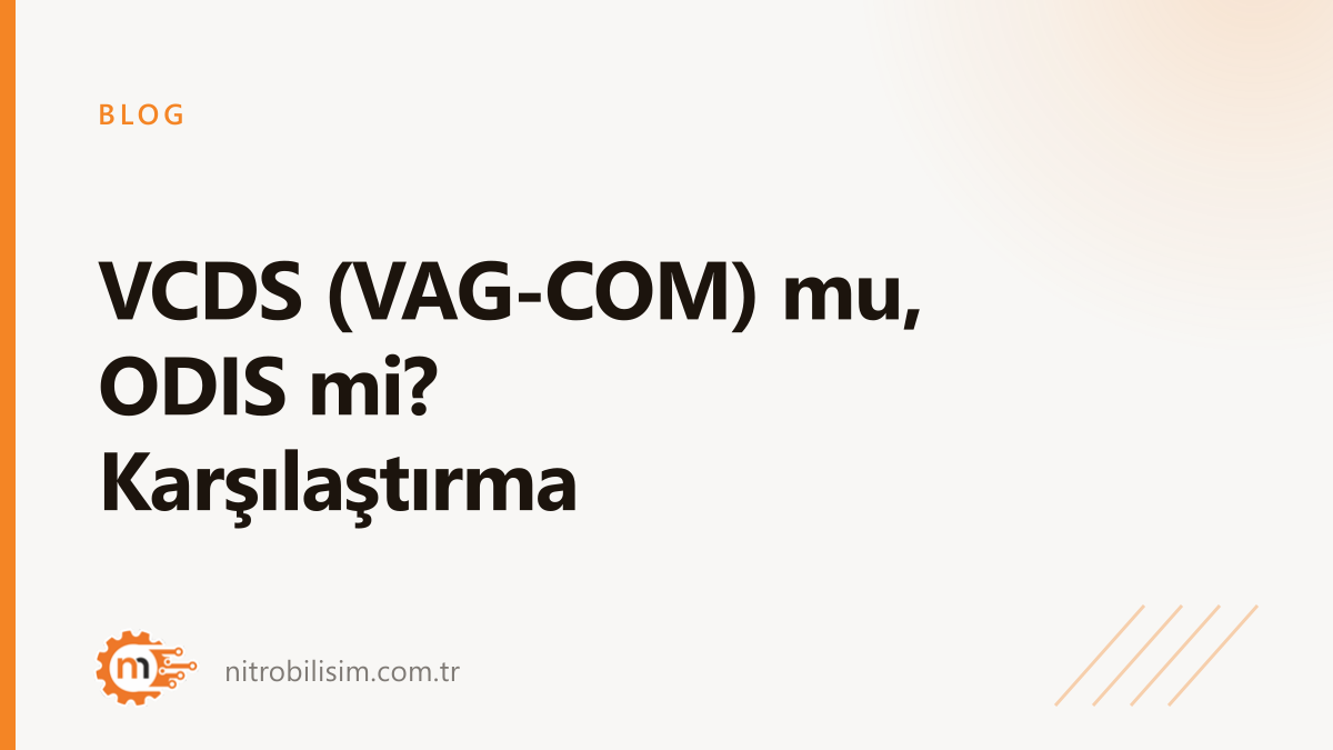 VCDS (VAG-COM) or ODIS? A Comparison