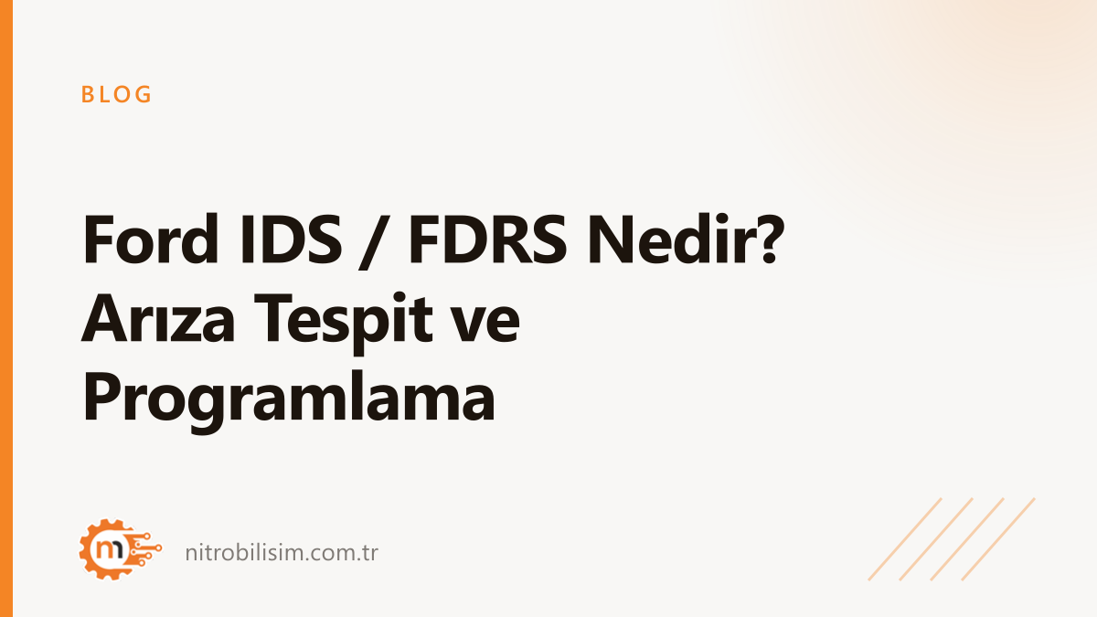 What Is Ford IDS / FDRS? Diagnostics and Programming