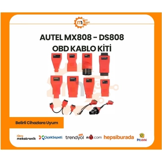 Autel MX808 - DS808  Obd Kablo Kiti