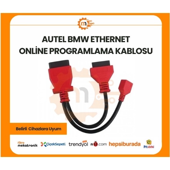 AUTEL BMW Ethernet Online Programlama Kablosu