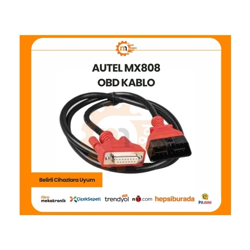 AUTEL Mx808 Obd Kablo
