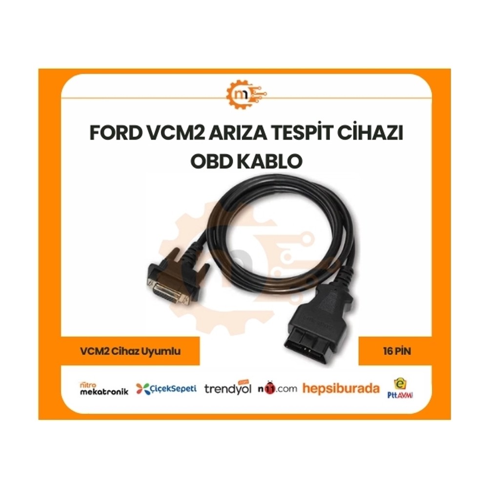 FORD VCM2 Arıza Tespit Cihazı Obd Kablosu