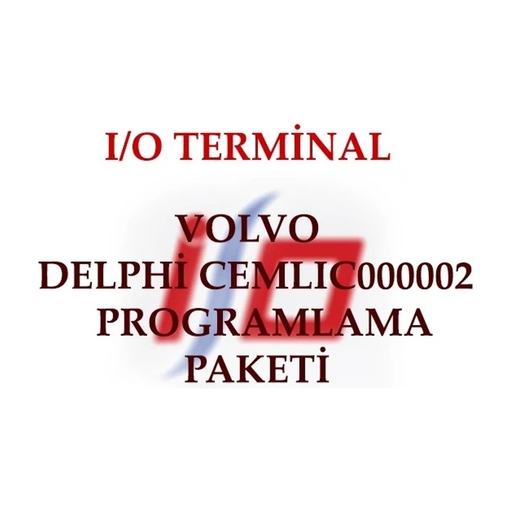 VOLVO DELPHİ CEMLIC000002 Programlama Paketi