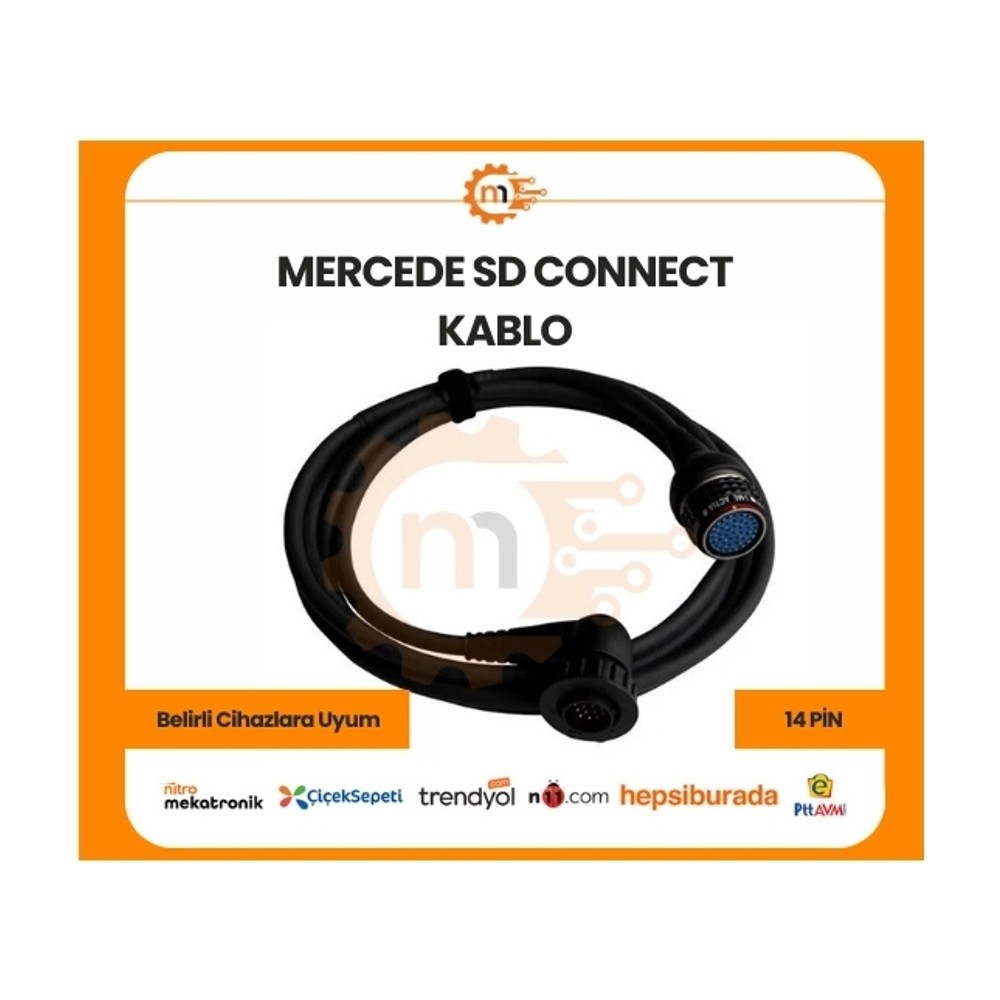 MERCEDES SD Connect 14 Pin Kablo
