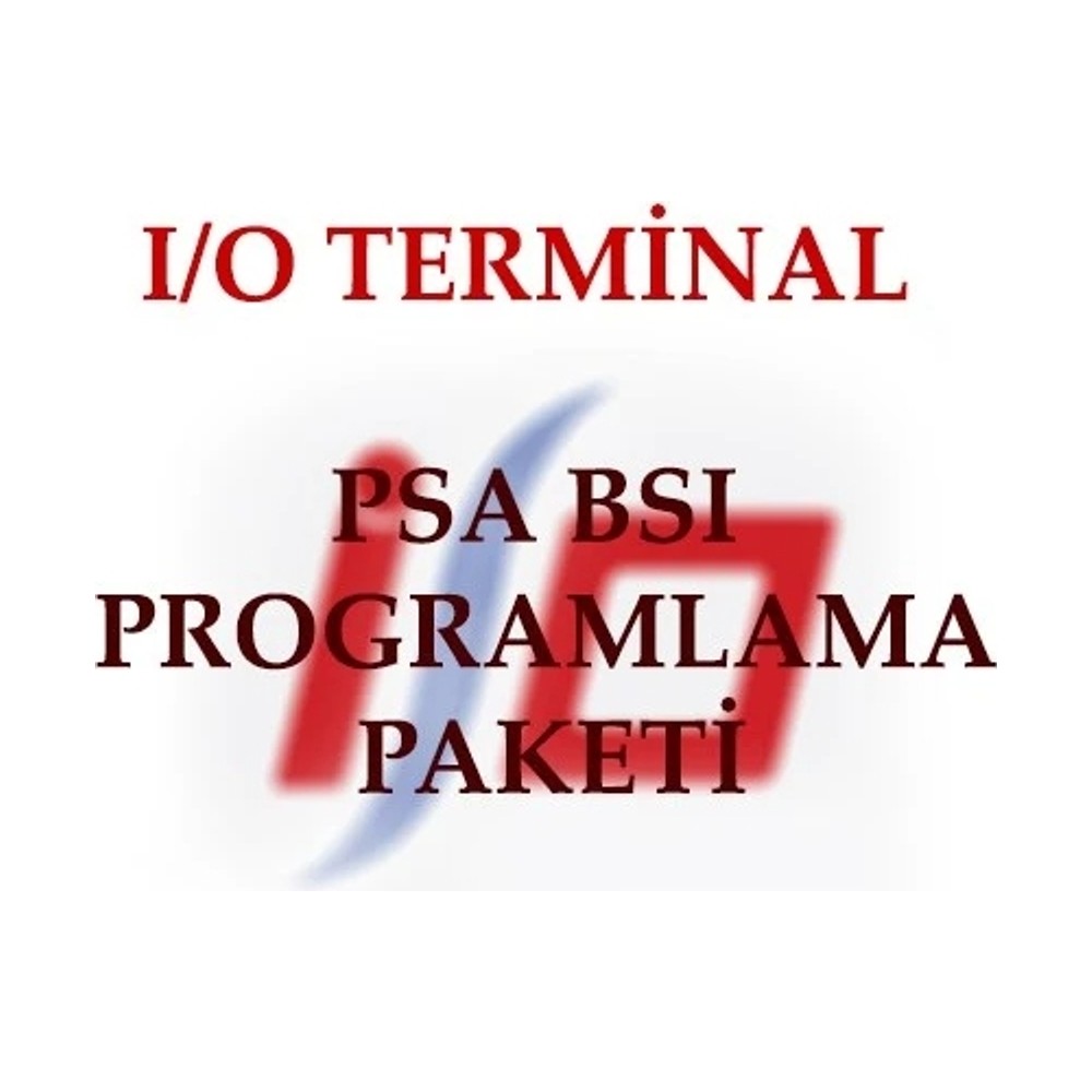 PSA BSI Programlama Paketi