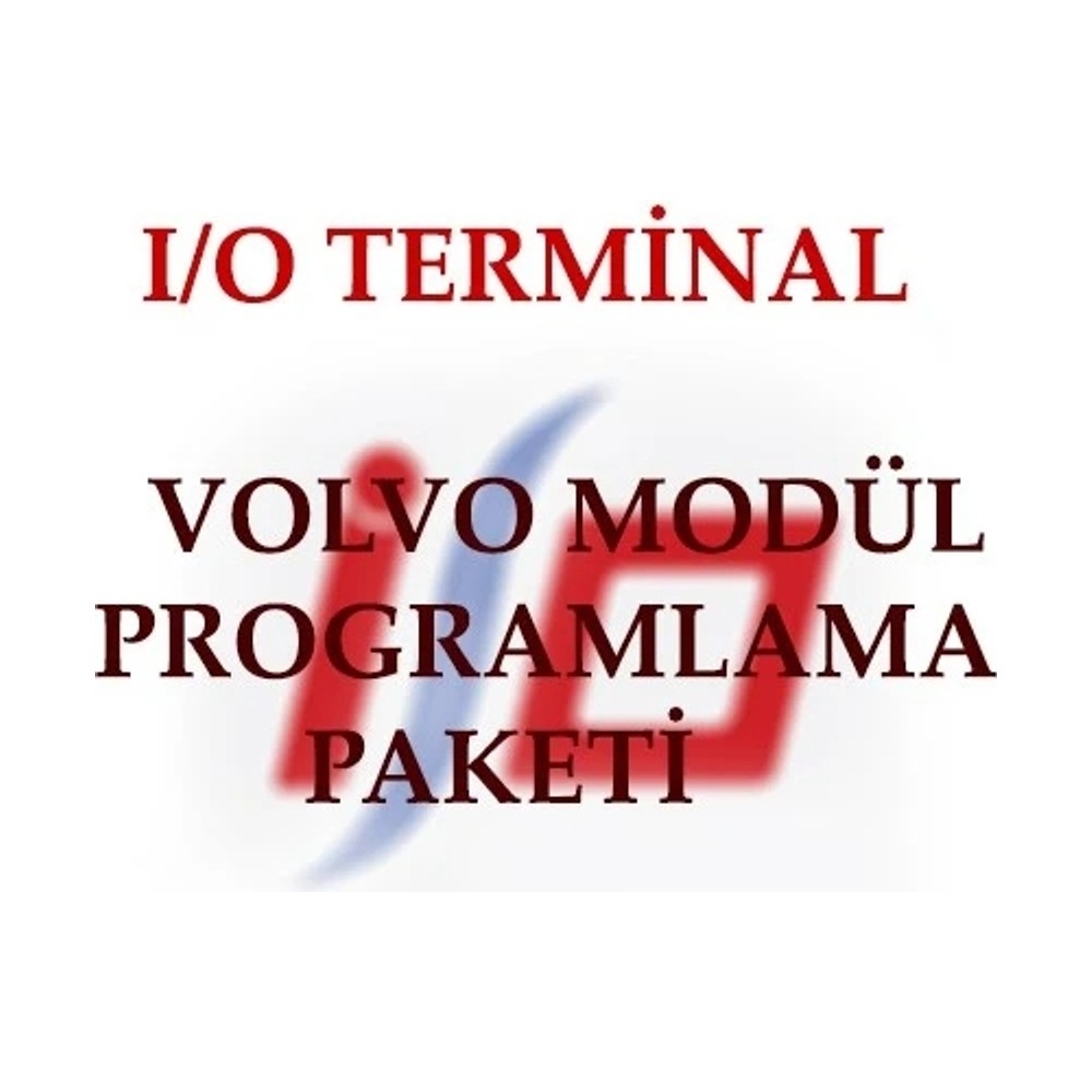 I/O TERMINAL VOLVO Modül Programlama Paketi