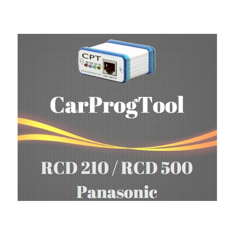 CarProTool RCD 210/RCD 500 Panasonic 