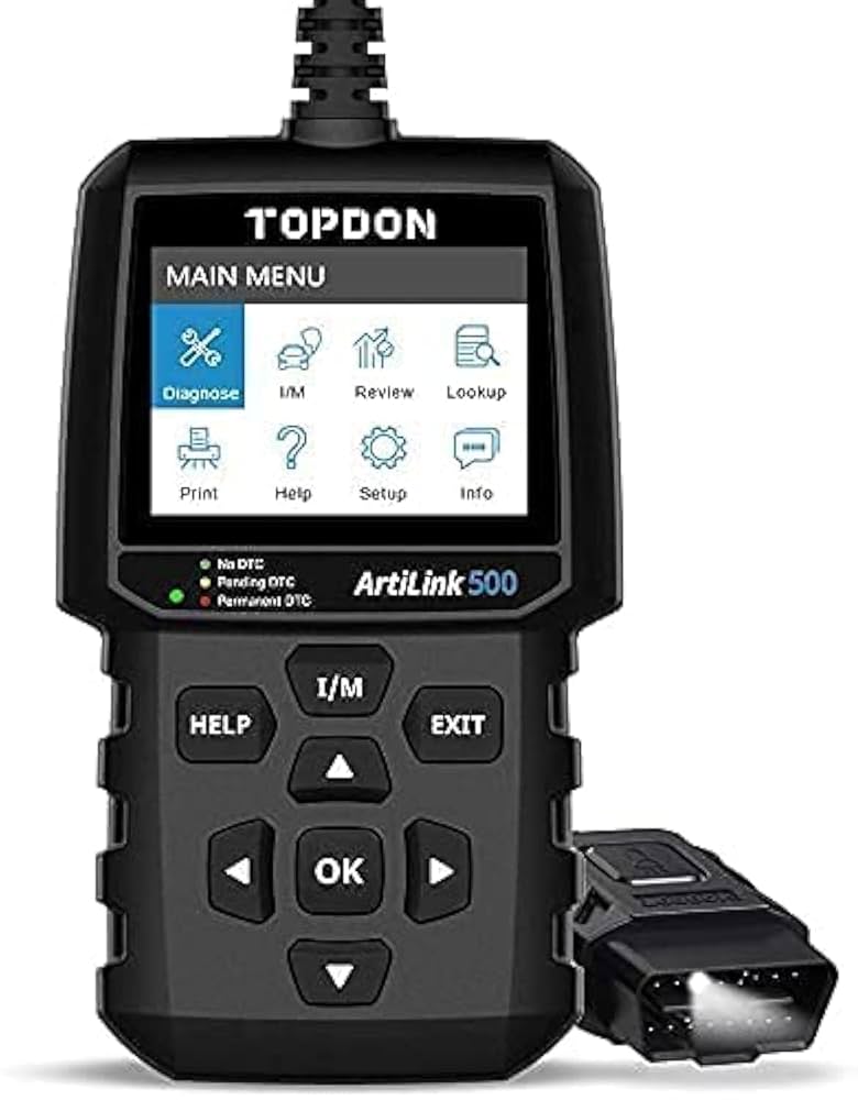 Topdon Artilink 500 Obd2 Arıza Tespit Cihazı