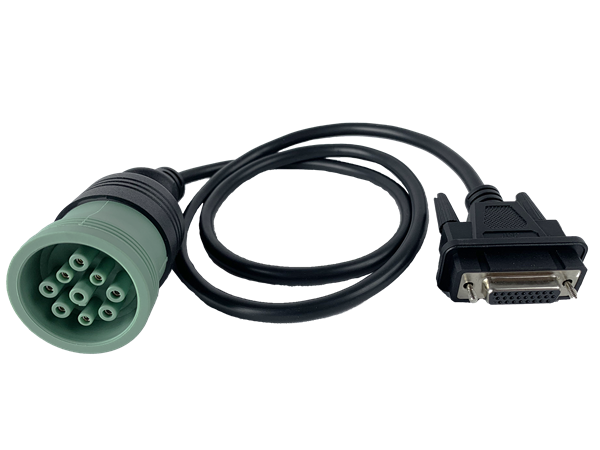 Jaltest JDC217.9 Deutsch 9 Pinli Tip 2 Yeşil Teşhis Kablosu  - JDC217.9-Deutsch-9-Pinli-Tip-2-Yeşil-İş-Makinası-Teşhis-Kablosu.webp