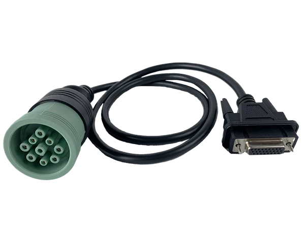 Picture of Jaltest JDC217.9 Deutsch 9 Pin Type 2 Green Diagnostic Cable
