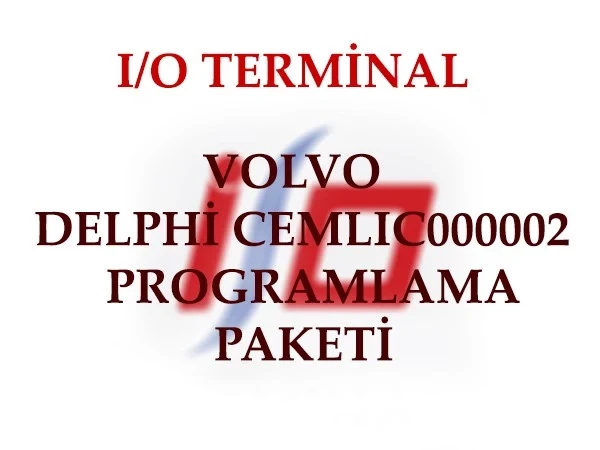 VOLVO DELPHİ CEMLIC000002 Programlama Paketi resmi