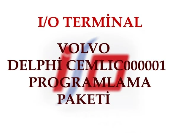 I/O VOLVO Delphi Programlama Paketi resmi