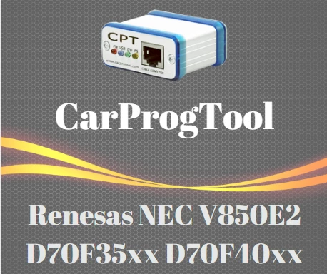 Picture of CarProTool Activation Renesas NEC