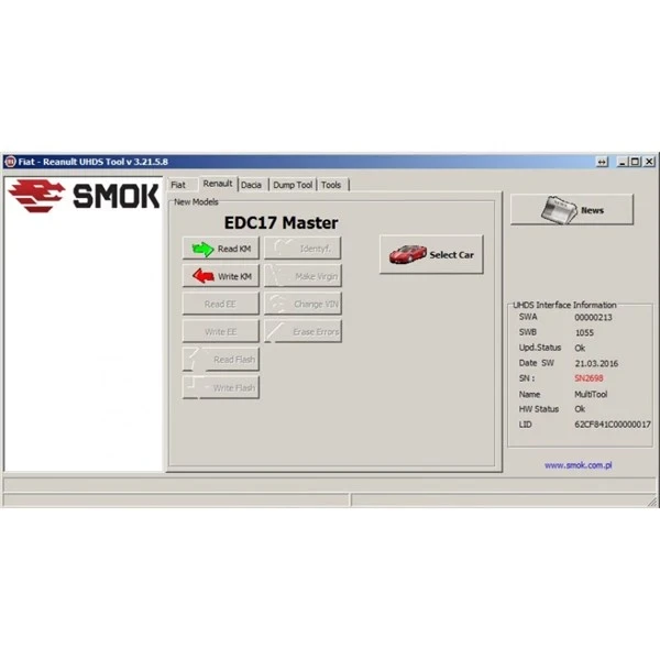 صورة حزمة ترخيص ماستر RT0006 EDC17 OBD Trafic/Master

