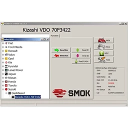 صورة حزمة ترخيص SZ0001 Suzuki Dash OBD

