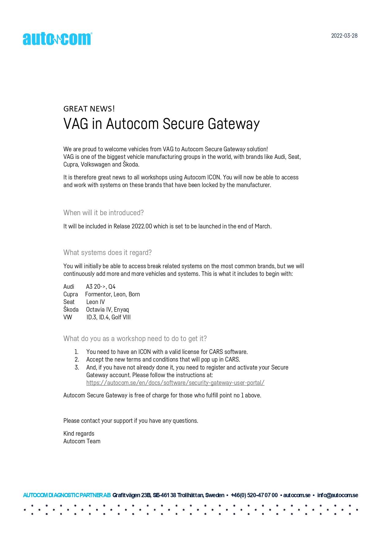 Security Gateway Modül