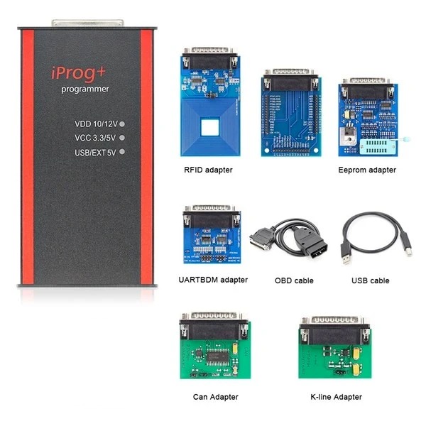 صورة جهاز برمجة وحدة التحكم Iprog + - Immo-Airbag-Indicator-Eprom-Flash Programmer
