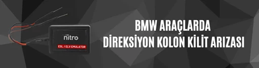 BMW Araçlarda Direksiyon Kolon Kilit Arızası