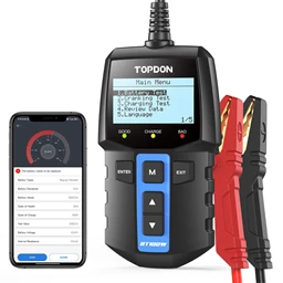 Picture of Topdon BT100W is a Battery Tester